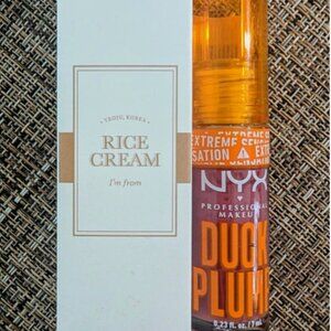 NYX Duck Plump Lilac and Im from Rice moisturizing cream Bundle
